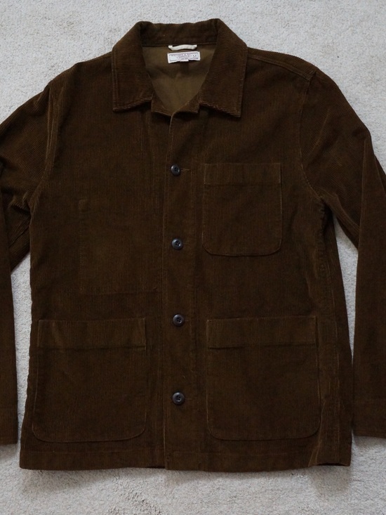 J. Crew Other - J. Crew Wallace & Barnes Corduroy Chore Jacket in Brown EUC